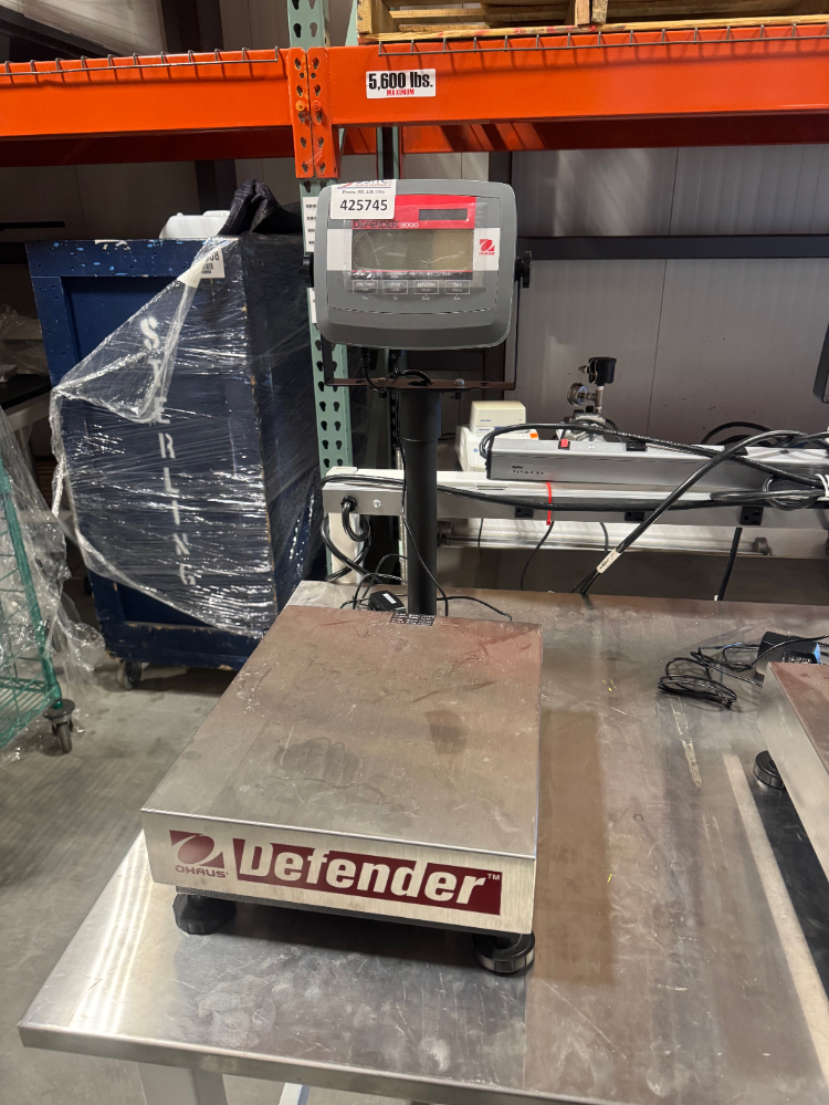 Image of OHAUS Defender 3000 Digital Scale